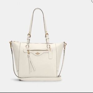 NWT Coach Cleo Leather Tote Bag